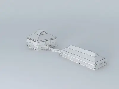 Dekanat FISIP Free 3D model