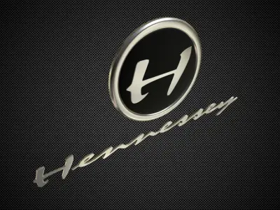 hennessey logo 3D model