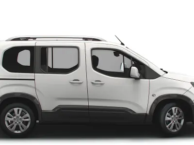 Peugeot E Rifter 2022 3D model