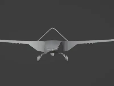 Bayraktar TB2  Free 3D model