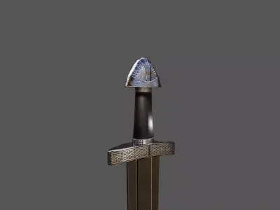 Viking Sword  Low-poly 3D model buy