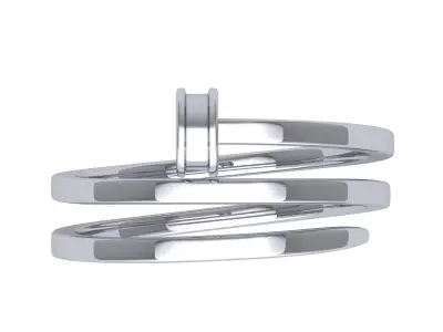 Wedding Ring 3D print model 70