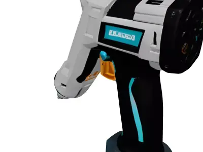 Futuristic Plasma Cutter Tool 3D model purchase