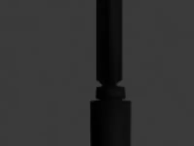 m16 low poly Low-poly 3D model