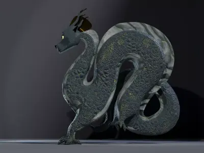 Dragon 3D model 3