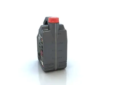 Motul motor oil 3D model