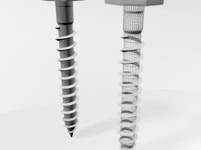 Drywall Screw 09 3D model