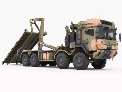 MAN HX77 Armor MULTILIFT 3D model