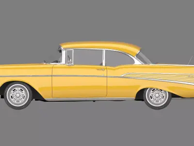 1957 Chevrolet Bel Air 3D model purchase
