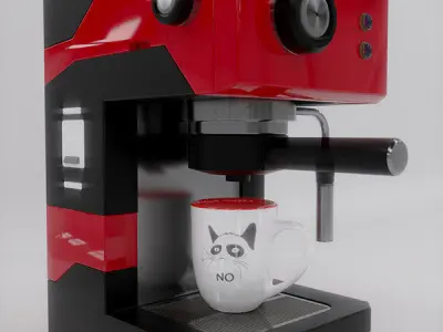 Coffee maker - machine 3D model