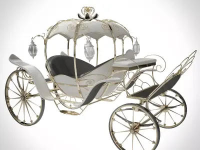 Carriage cinderella 3D model