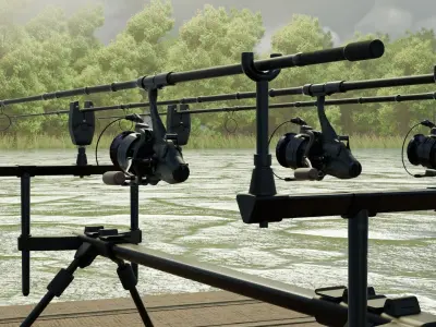 Fishing set bundle pack Prologic  3D model