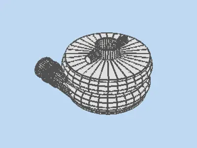 Fire Hose - Type 1 3D model