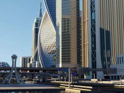 High Definition City 3D model