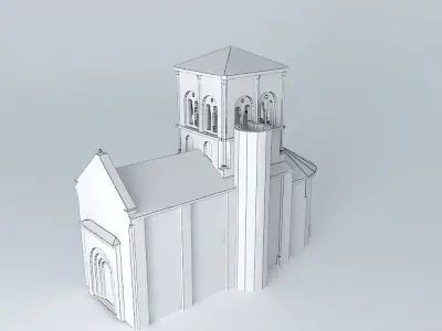 Church of San Pedro de Tejada Free 3D model