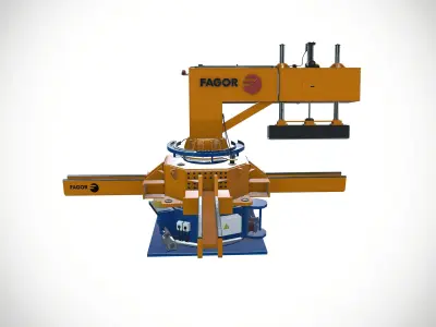 Strapping machine 3D model