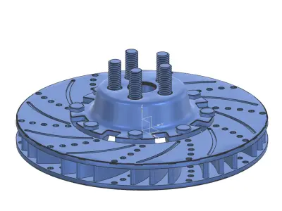 ROTOR DISC BRAKE 3D model