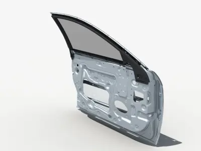  Car Door Structure 01 3D model