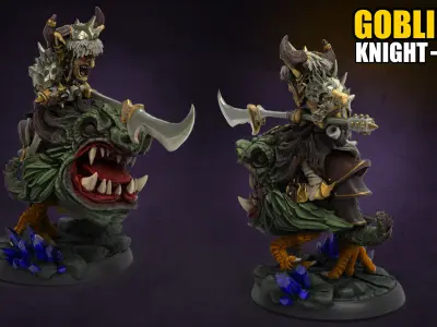 Mine War part 1 - Goblin Attack Characters 3D print model