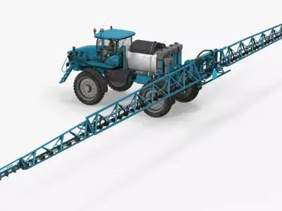 Farm Sprayer Generic 3D model