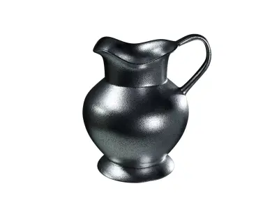 Vintage Metal Jug 3D model