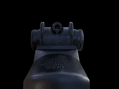 M1 Garand - Game and VR Ready Low-poly 3D model