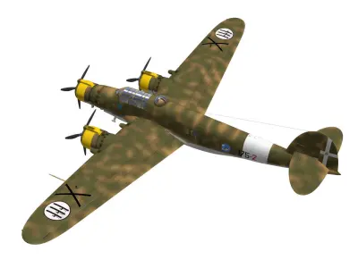 cant z1007bis 3D model buy
