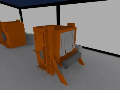 concentrate product bin 3D model