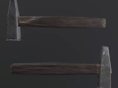 Hammer PBR Game-Ready Model Low-poly 3D model