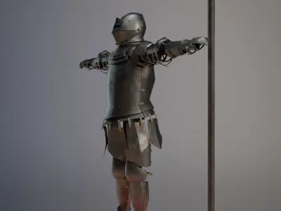 Medieval Plate Armor 3D model