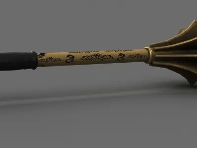 Medieval Mace 3D model