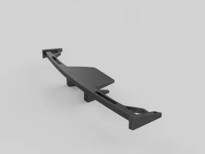 Spoiler tuning auto garage  3D model