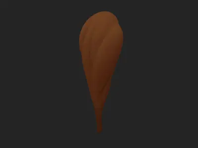 Caveman Club 3D model