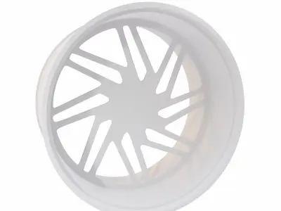 Vehicle alloy wheel 3d model  3D model