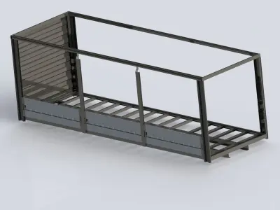 Tarpaulin system  3D model