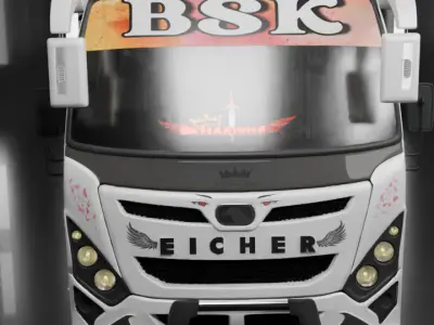 Eicher Starline Bus 3D model