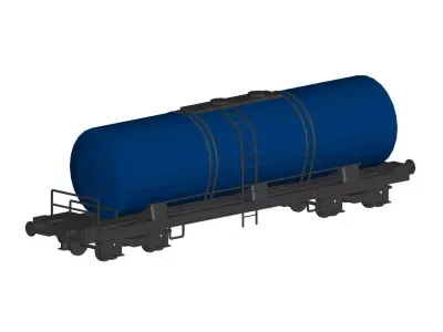 train tank 3D model