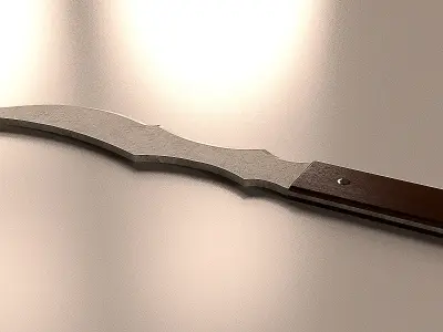 Stone Knife Free 3D model