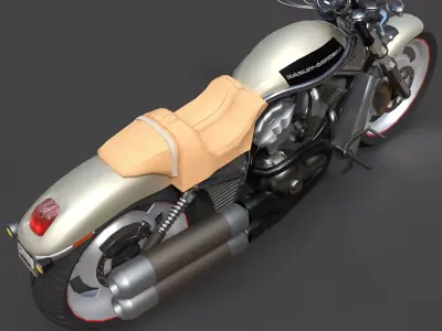 Harley-Davidson Night Rod Special - Ultra High-Poly 3D Model 3D model