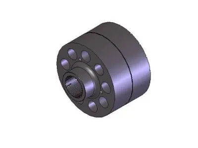 hydraulic part Free 3D model