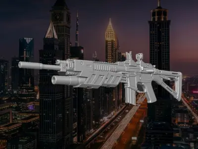 City Strike Accesory V2 3D printable file for action figures 3D print model purchase