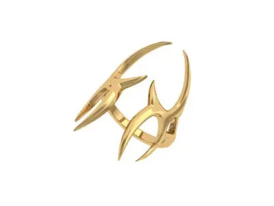  Loki Helmet Shaped Unisex Ring  3D print model