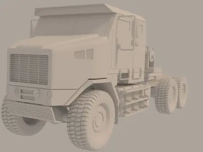 Hets M1070 truck 3D model