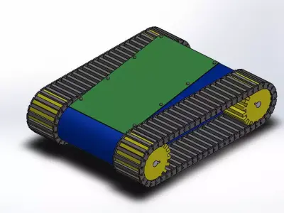 RC car tank Free 3D print model by uasad