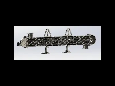 Heat Exchanger for Animation 3D model