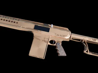 Barrett SSRS Free low-poly 3D model