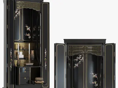 LARGE ALTAR BUTSUDAN 3D model