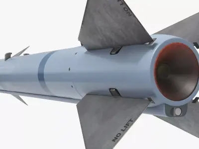 Active Radar Air Missile 3D model