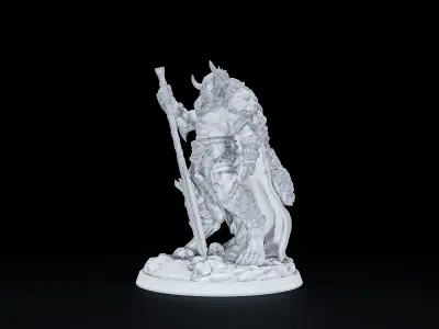 Tanarukk warrior 3D print model