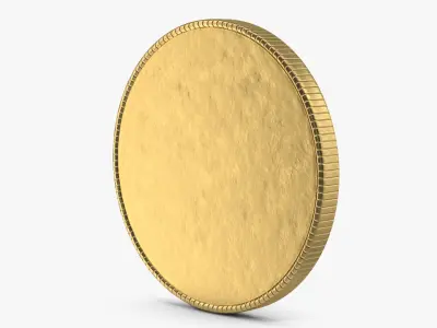 Gold Coin 3D model